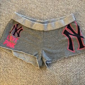 Victoria’s Secret PINK size XS Yankees shorts